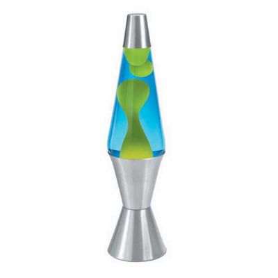 Motion blue lava lamp