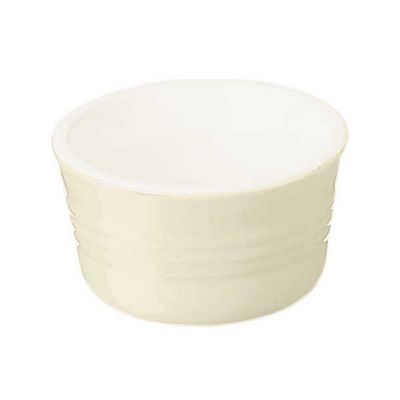 Two almond poterie ramekins