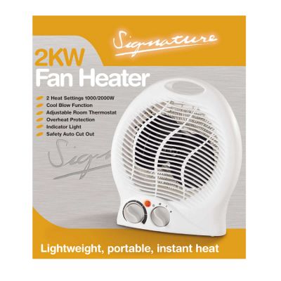 Signature fan heater