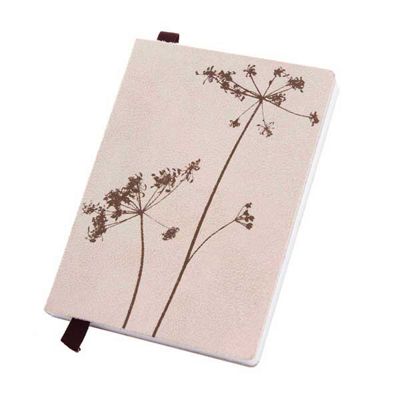 Large floral print notebook