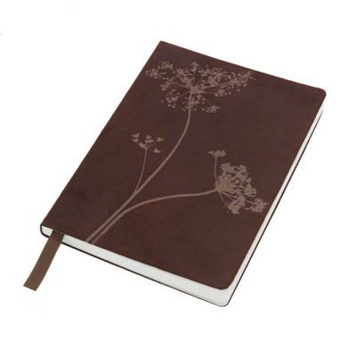 Small floral print notebook