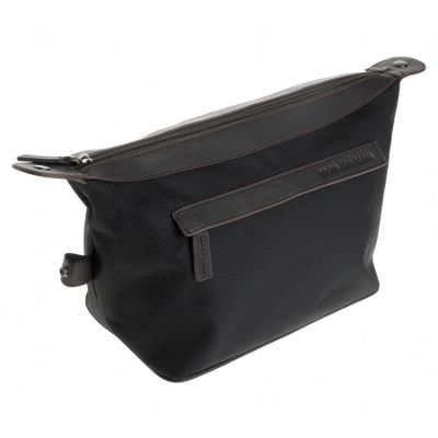 Black wash bag
