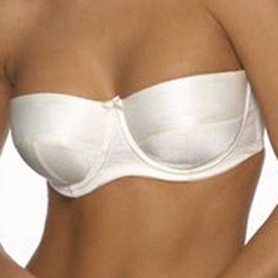 White 5210 strapless bra