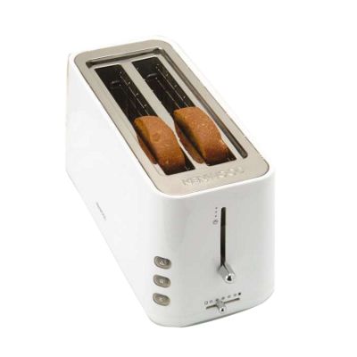 White 4 slice toaster