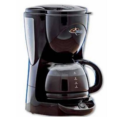 Black filter coffee maker