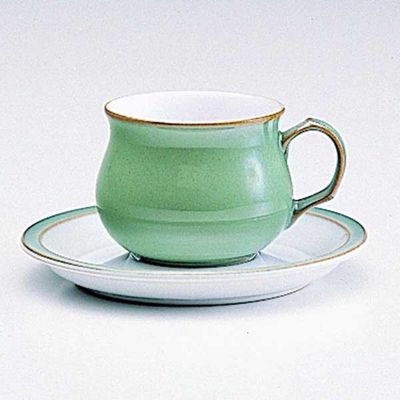Regency green tea cup/saucer