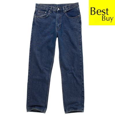 Blue stonewash regular fit jeans