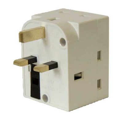 13 amp 3 way adaptor