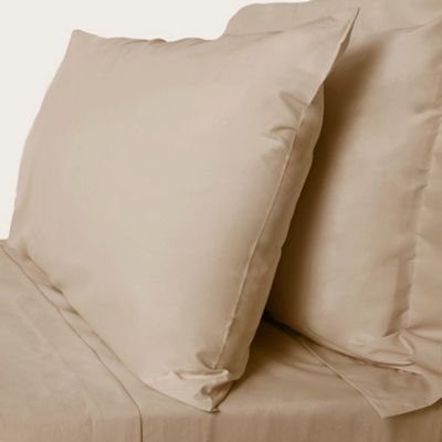 Natural cotton rich percale bedsheets