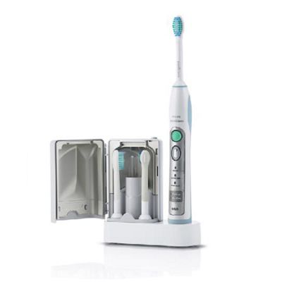 White flexcare sonicare toothbrush
