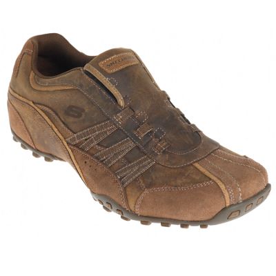 Skechers Brown city walk pontoon trainers