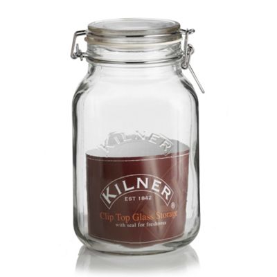 Wide kilner cliptop storage