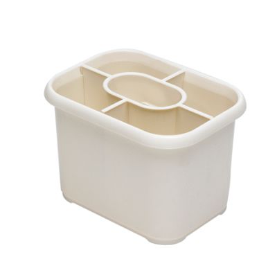 Cream cutlery drainer
