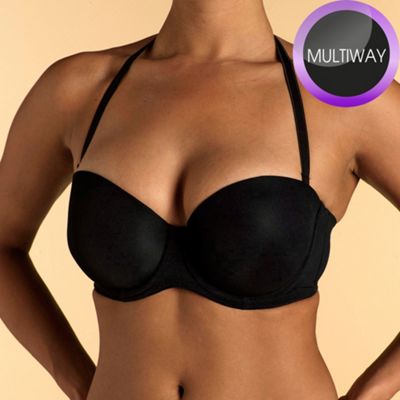 Black Miracle Solutions multiway bra D-G