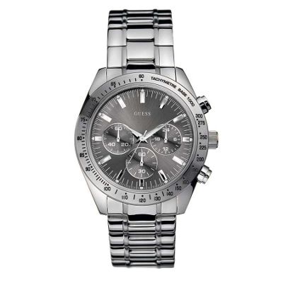Guess by marciano Mens grey chronograph dial with bracelet