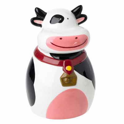 Cow cookie jar