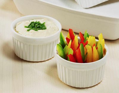 White medium set of 4 ramekins - Bakeware - Cookware - Kitchen - Home - Debenhams