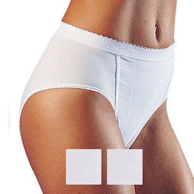 White pack of 2 tai control briefs