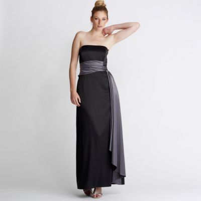 Debut Black colour block `ali`dress