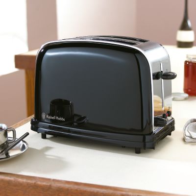 Russell Hobbs Black 2 slice toaster
