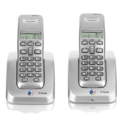 Bt - Silver Dect Twin Pack Studio 3100 - Electricals