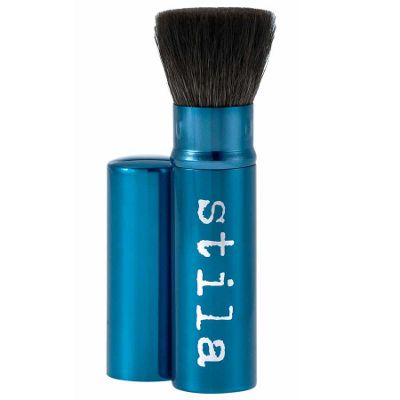 All over shimmer powder retractable brush