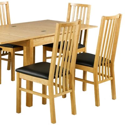 Flip pair of dining chairs