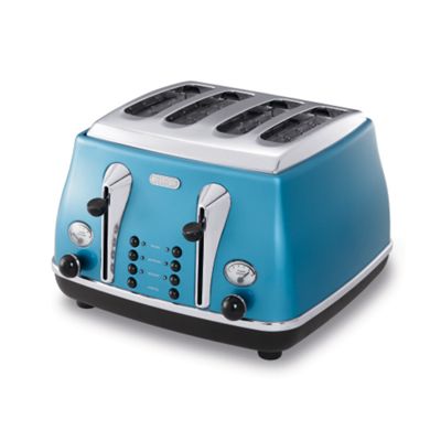 Blue icona 4 slice toaster