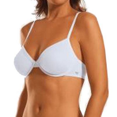 White smooth cup underwired t-shirt bra