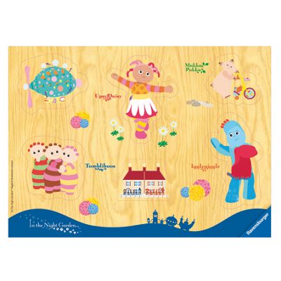 In the Night Garden wooden pull out tray puzzle