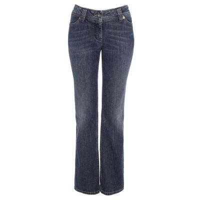 Dark indigo boot cut jeans