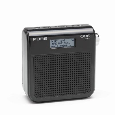 Black DAB one mini digital radio