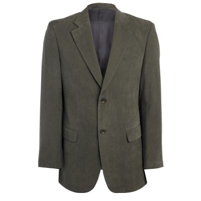 Olive soft touch twill jacket
