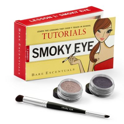 bareMinerals Smokey eye tutorial kit