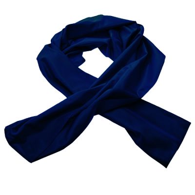 Debut Midnight blue taffeta stole