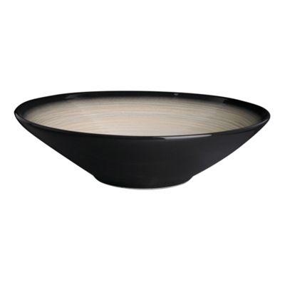 Dark grey Shade large pasta bowl