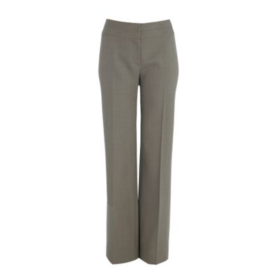 Taupe `erruti`suit trousers