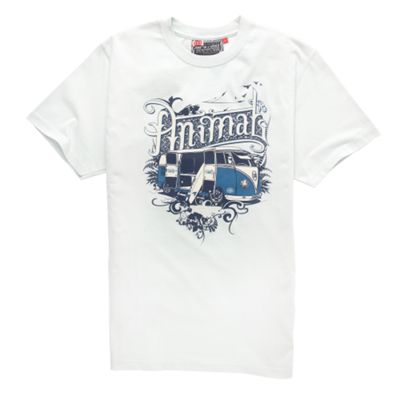 White camper van t-shirt