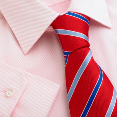 Pink Twill Cotton Long Sleeve Shirt