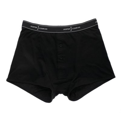 A Pair Of Black Boxer Shorts