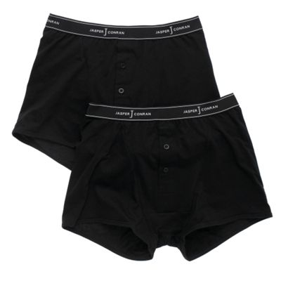Pack Of Two Black Boxer Shorts