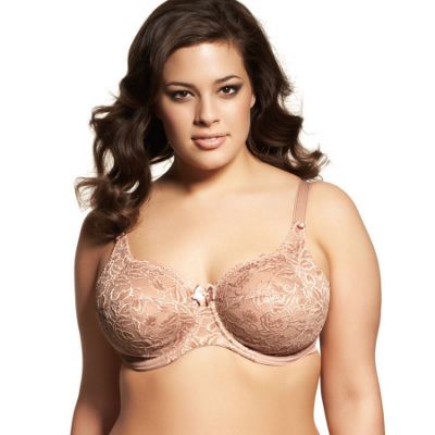 Elomi Peach Jasmine side support bra