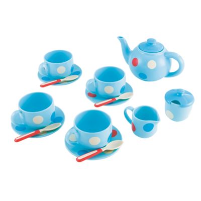 Spotted tea set
