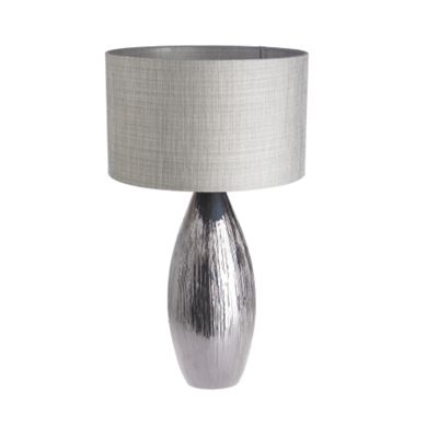 Medium scratched teardrop lamp