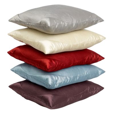 Polysilk ribbed cushion