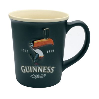 Black toucan mug