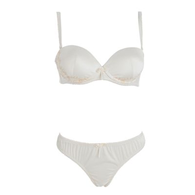 Ivory smooth thong