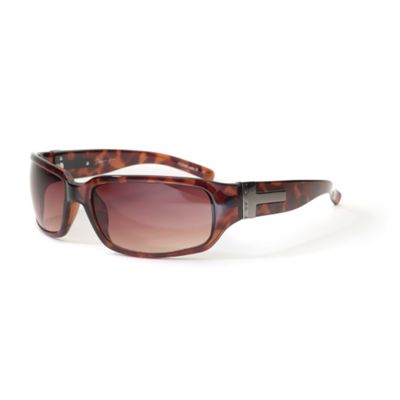 Brown Metal Template Sunglasses                                                                                                 