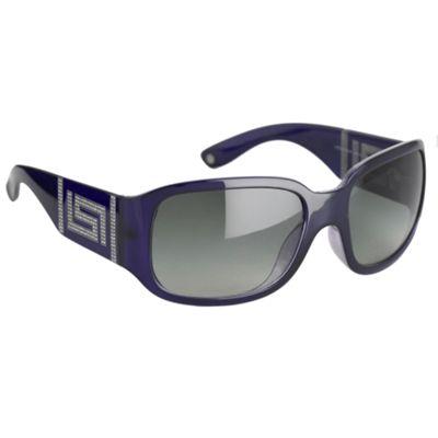 Purple key detail large sunglasses