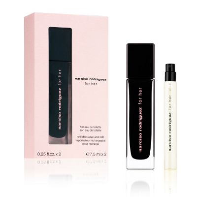for her eau de toilette purse spray and refill , 2x7.5ml